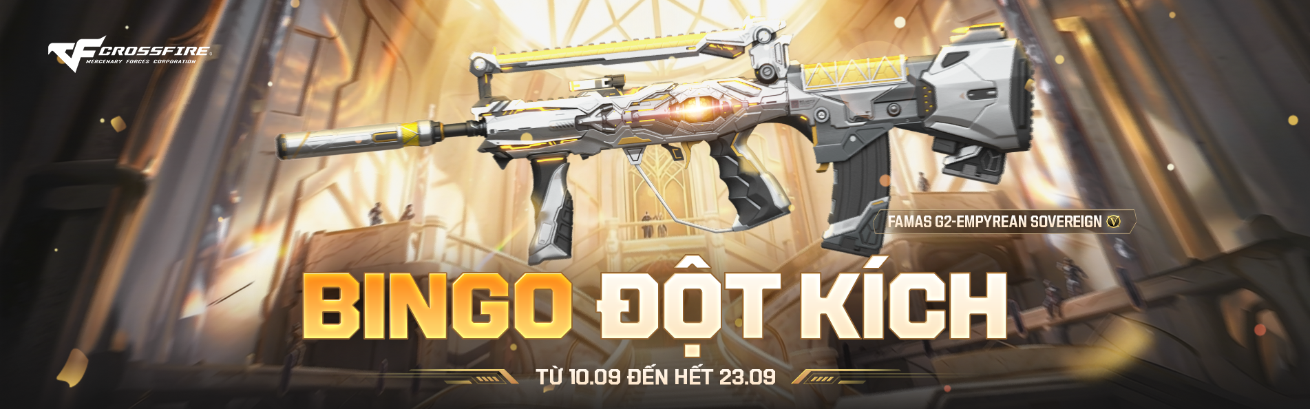Banner sự kiện Bingo Đột Kích
